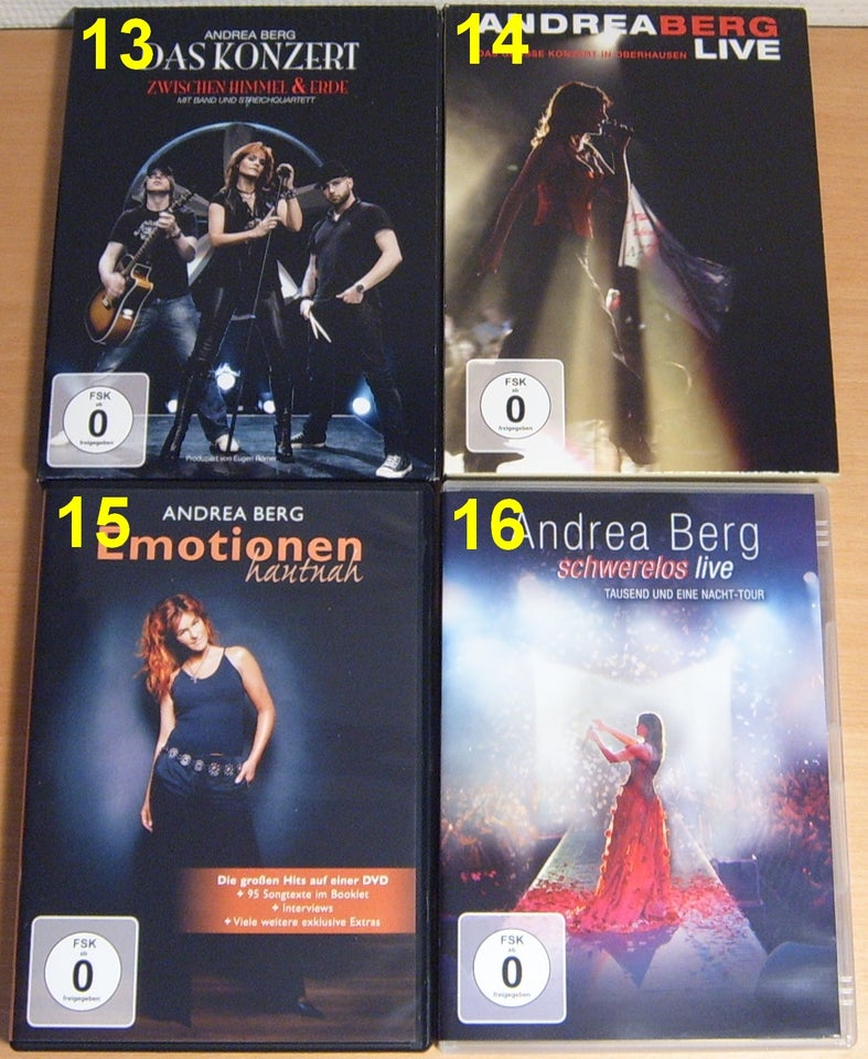 Various: CD'er og DVD'er med Tysk