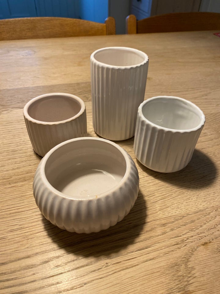 Keramik Vaser/skåle L Hjorth