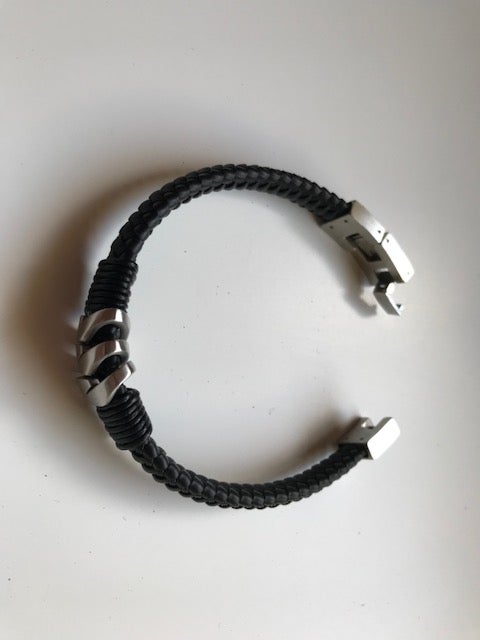 Armbånd, læder, S. Oliver