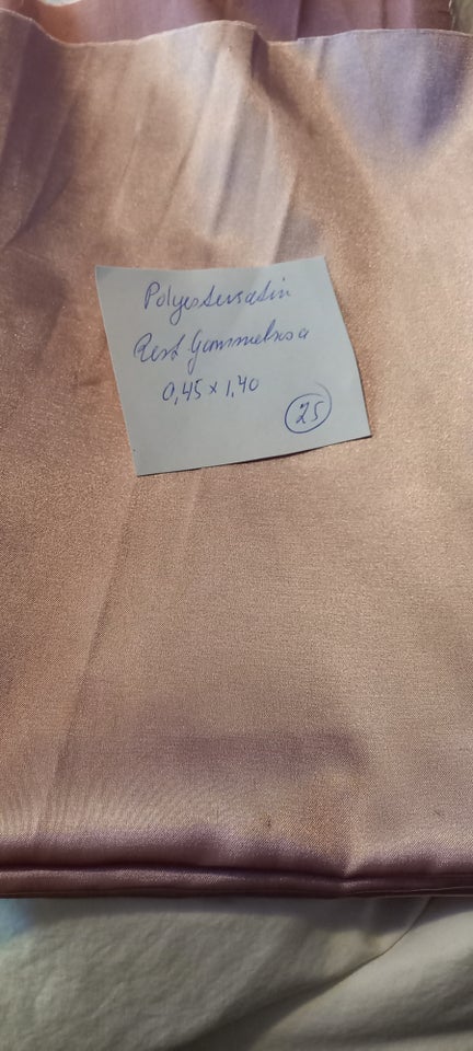 Stof, Rest polyester satin