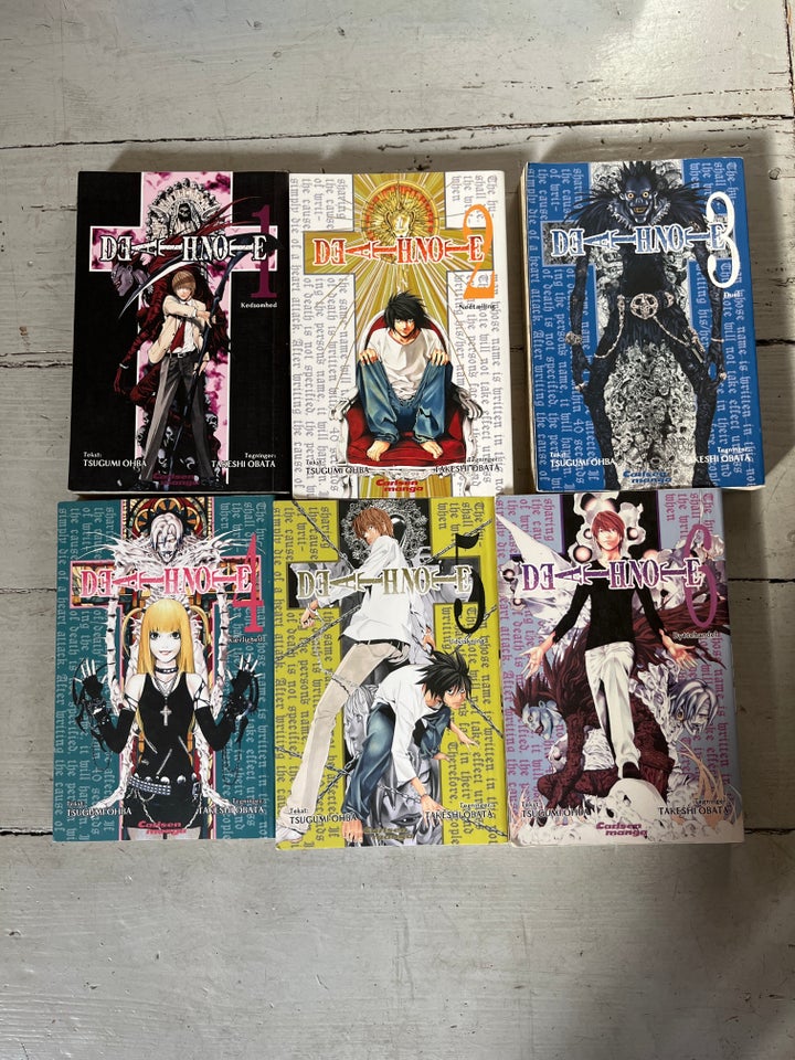 Deathnote 1-6 Tsugumi Ohba