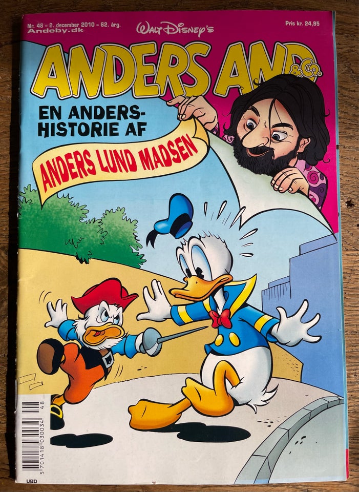 Anders And 2010 nr. 48, Walt Disney,