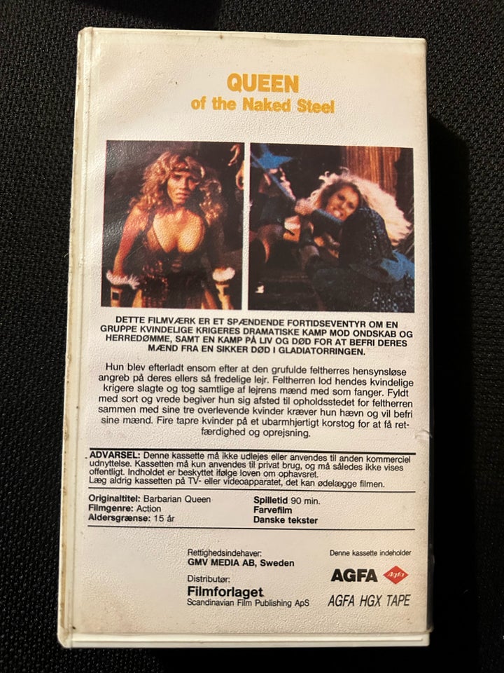 Action Queen of the naked steel