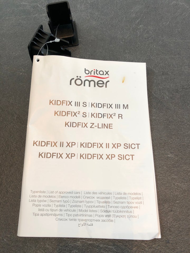 Autostol, op til 36 kg , Römer Kidfix