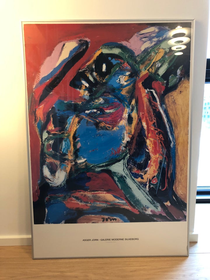 Indrammet plakat, Asger Jorn,