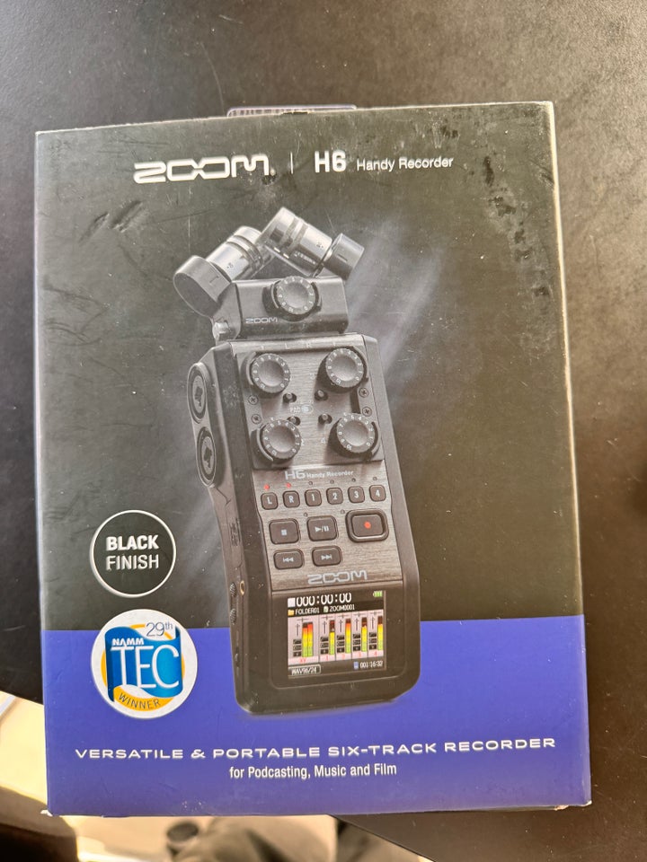 Zoom H6 - handy recorder, digitalt,