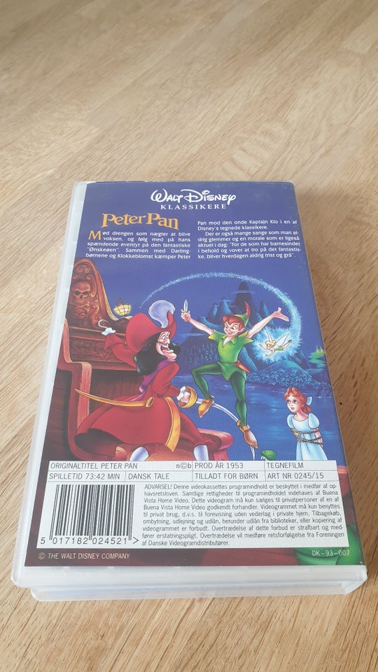 Tegnefilm, Peter Pan, instruktør