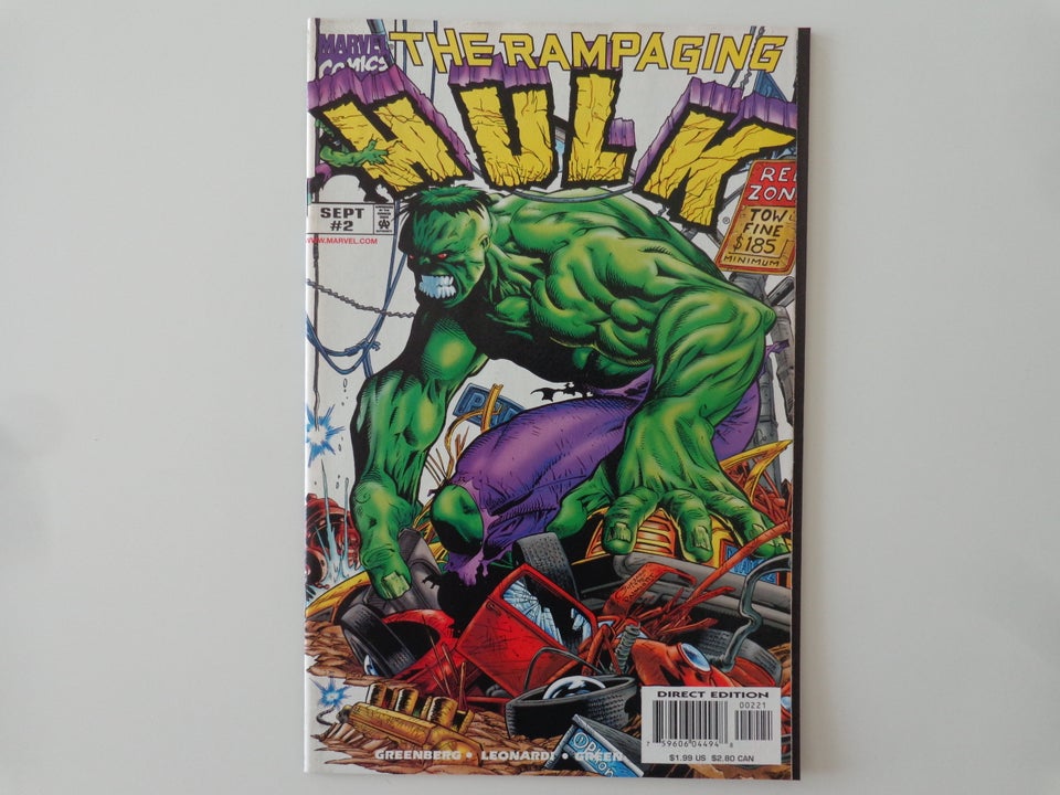 Rampaging Hulk #2, Greenberg,