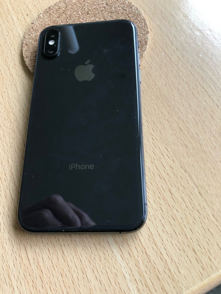 iPhone XS, 64 GB, sort