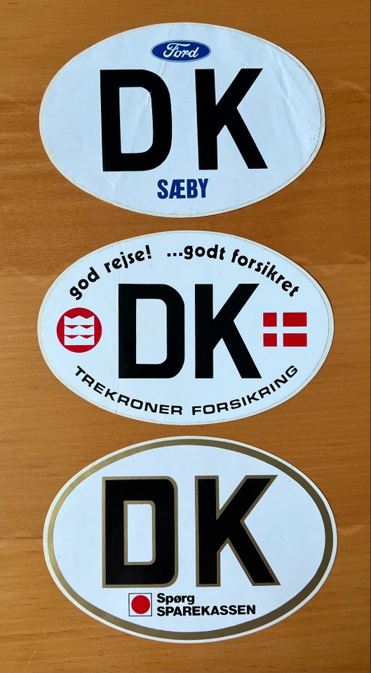 Klistermærker, DK-mærker