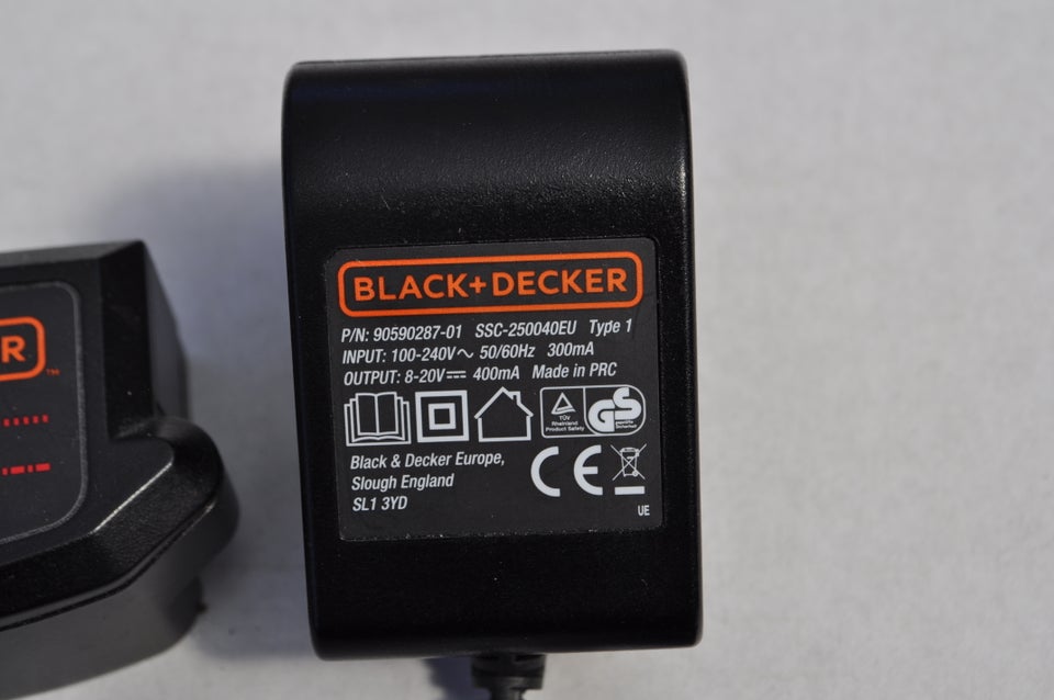 Oplader BlackDecker