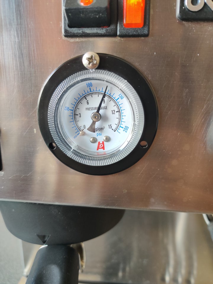 Silvia v3 med manometer Rancilio