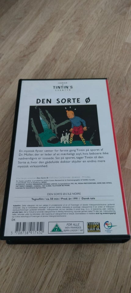 Tegnefilm, Tintin’s Eventyr – DEN