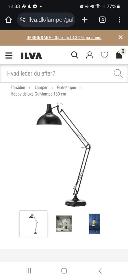 Gulvlampe, Hobby deluxe