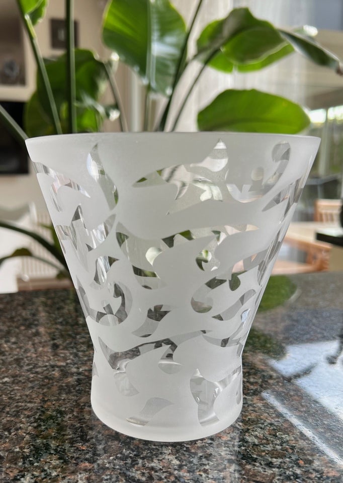 Glas, Vase med cecileringer