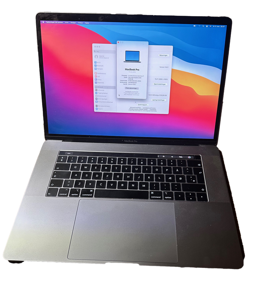 Macbook Pro 15" 2018