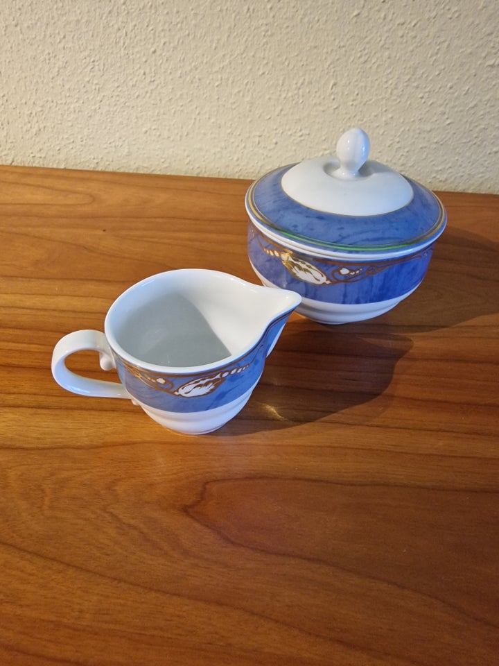 Porcelæn Blå Magnolia Kaffestel