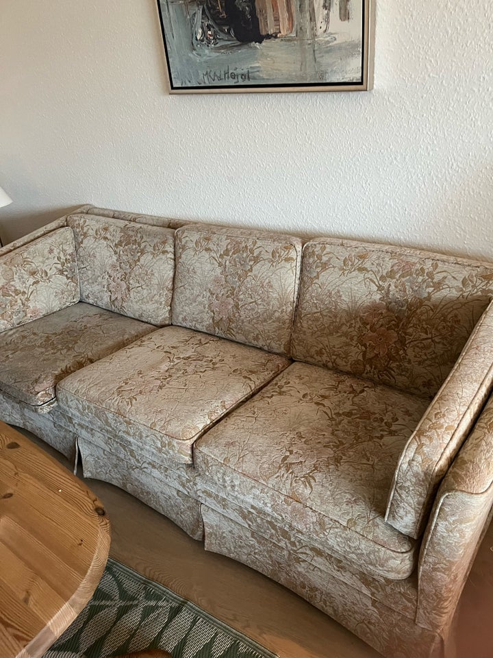 Sofa, 3 pers. , Kunst læder