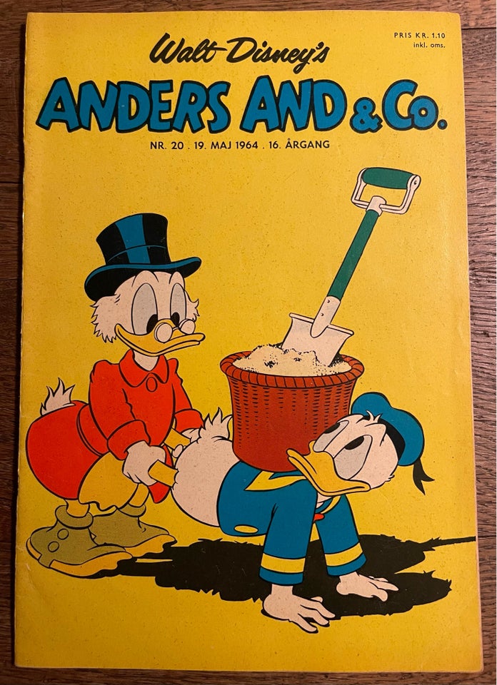 Anders And 1964 nr. 20, Walt Disney,