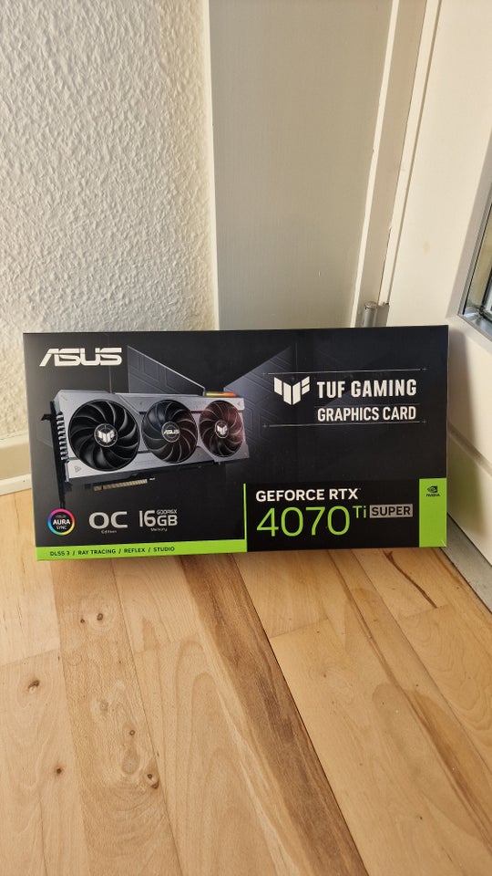 4070 ti super oc ASUS, 16 GB RAM,