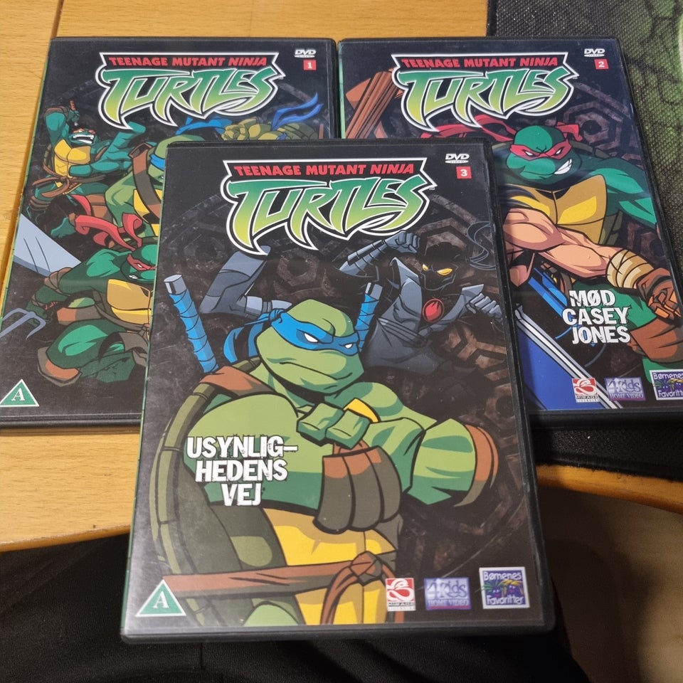 Teenage Mutant Ninja Turtles 1, 2 og