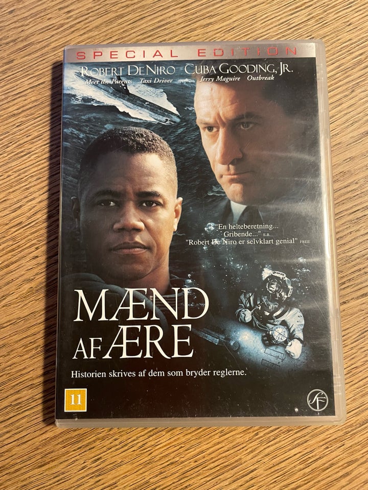 Men Of Honor - Mænd Af Ære, DVD, drama