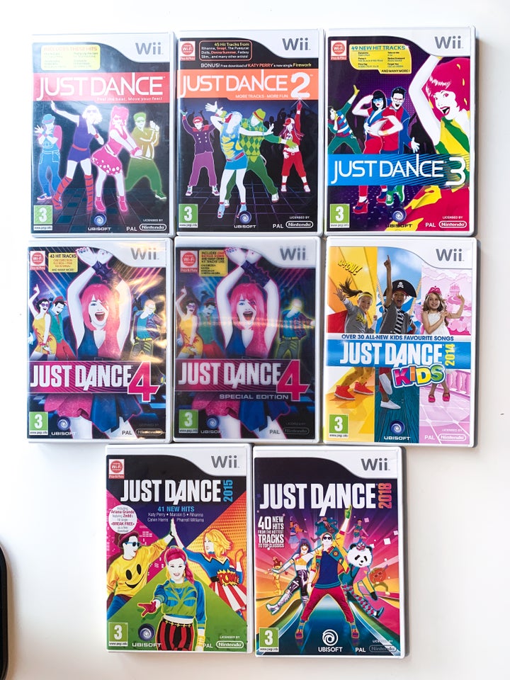 Just Dance spil , Nintendo Wii