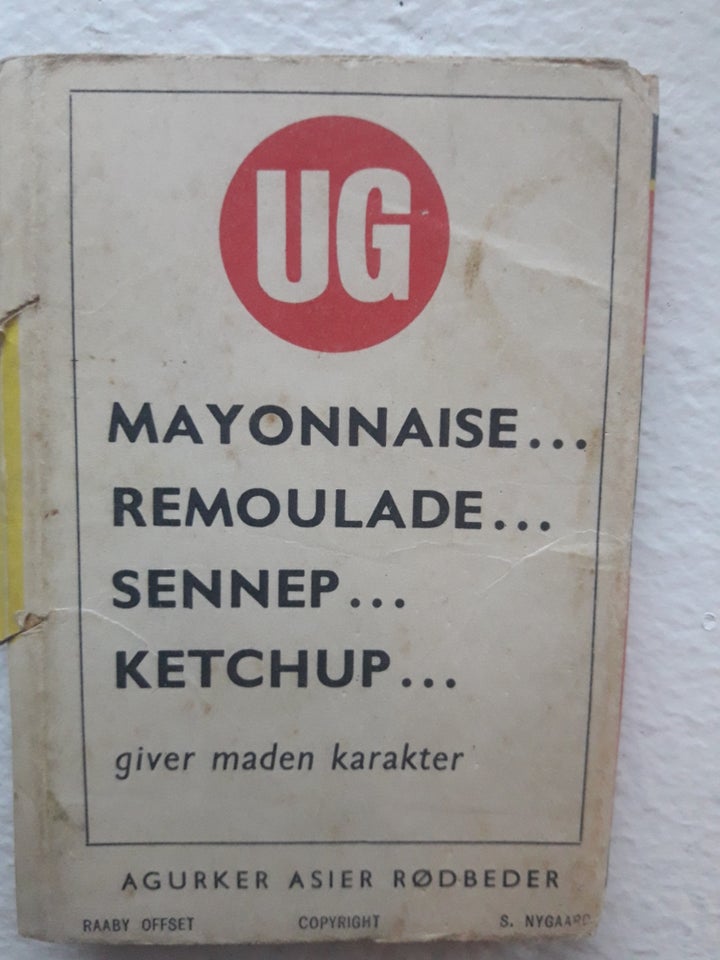 UG skoleskema, Hæfte