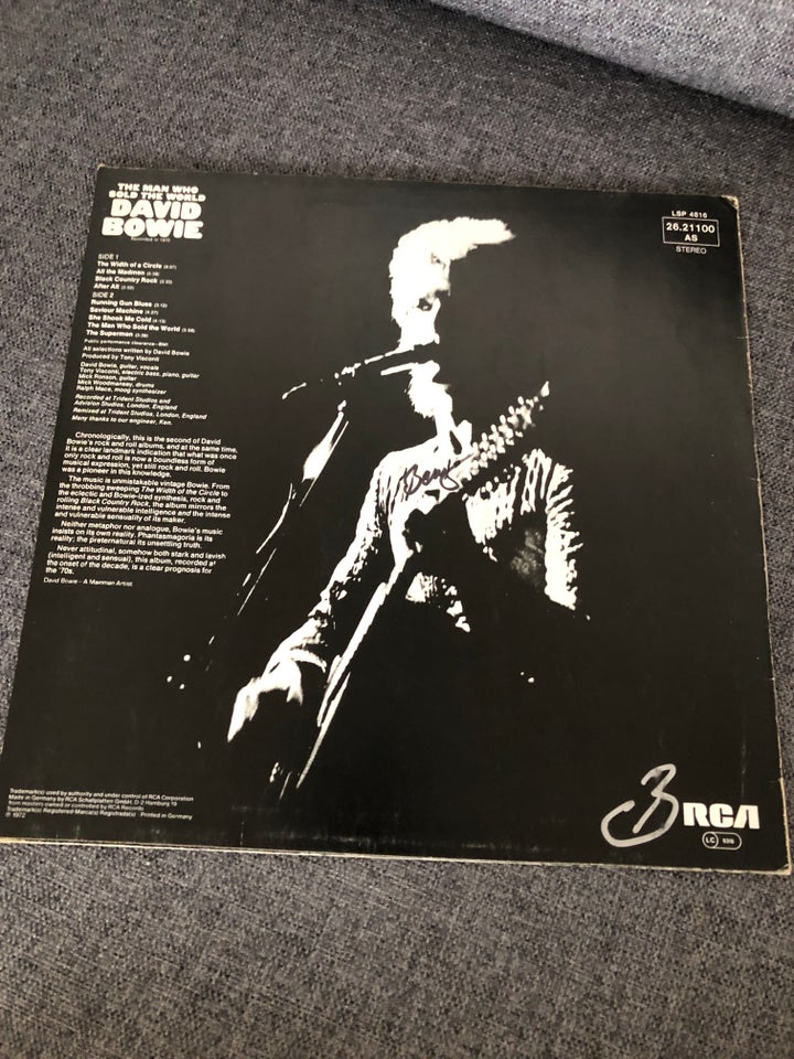 LP, David Bowie , The man who sold The