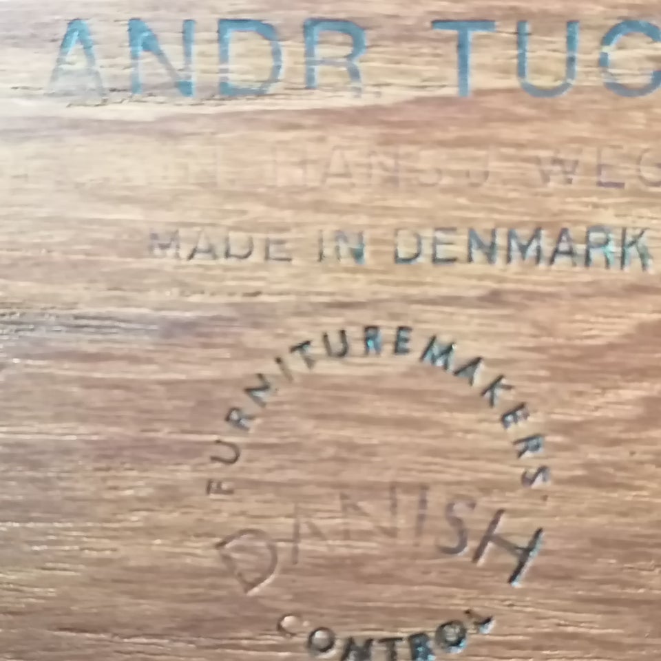 Hans J Wegner Rullebord i teaktræ