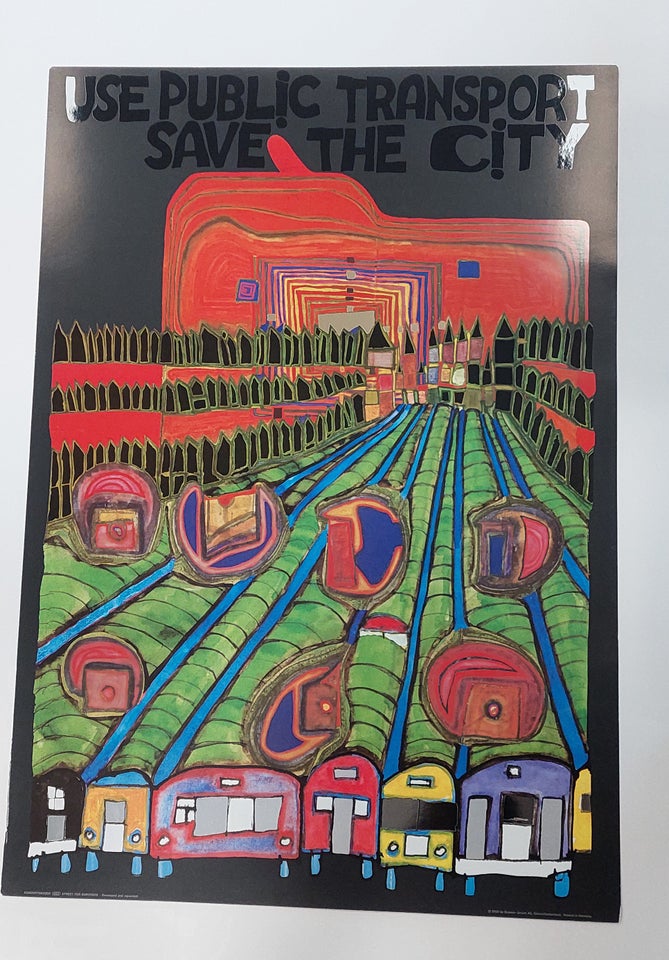 Fede Hundertwasser Plakater