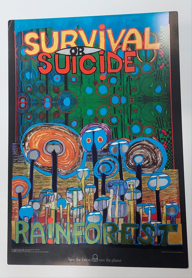 Fede Hundertwasser Plakater