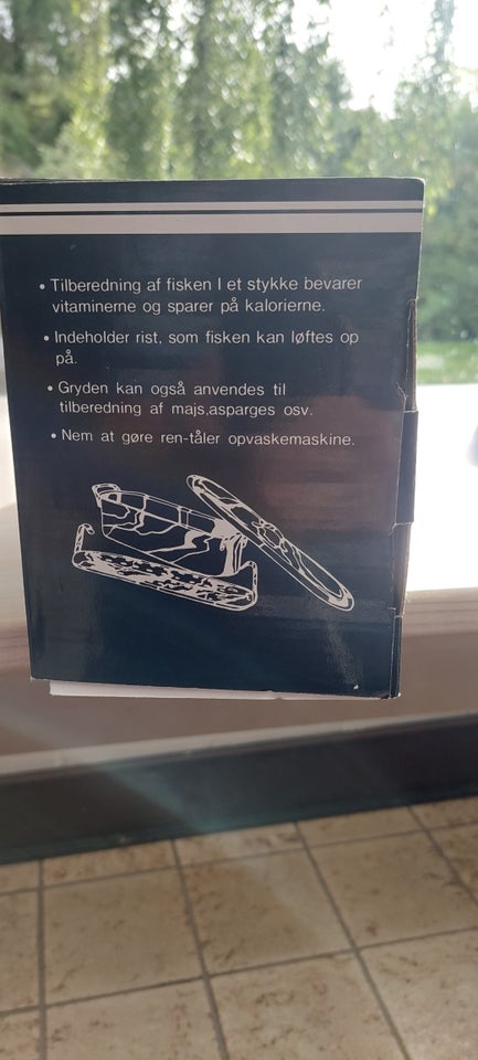 FISKEGRYDE RUSTFRIT STÅL