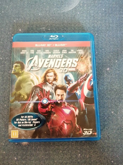 The Avengers, Blu-ray, action