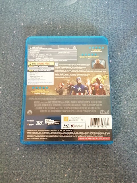 The Avengers, Blu-ray, action