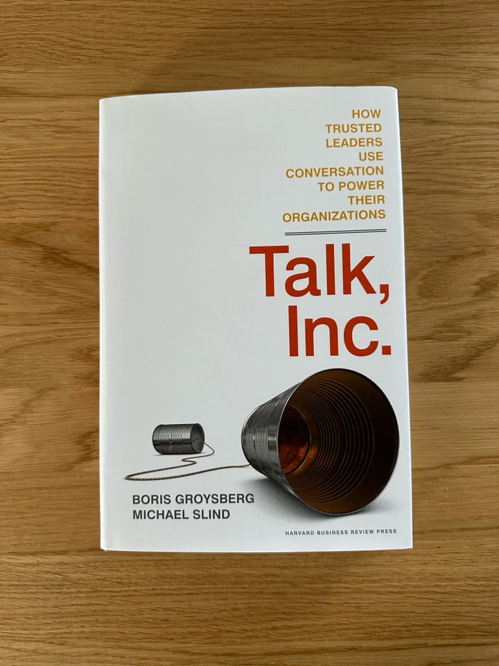 Talk, Inc., Boris Groysberg and