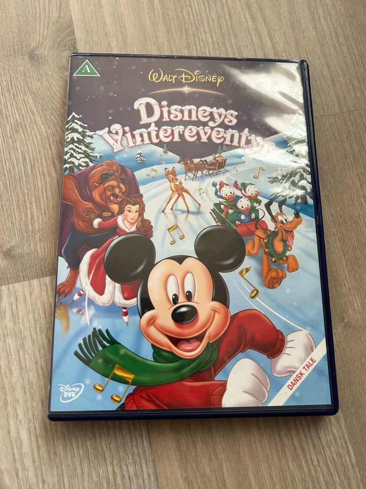 Disney julefilm, DVD, tegnefilm