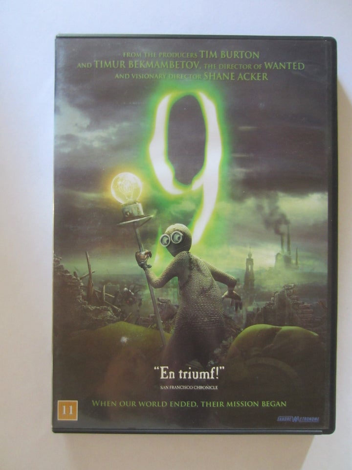 9, DVD, science fiction