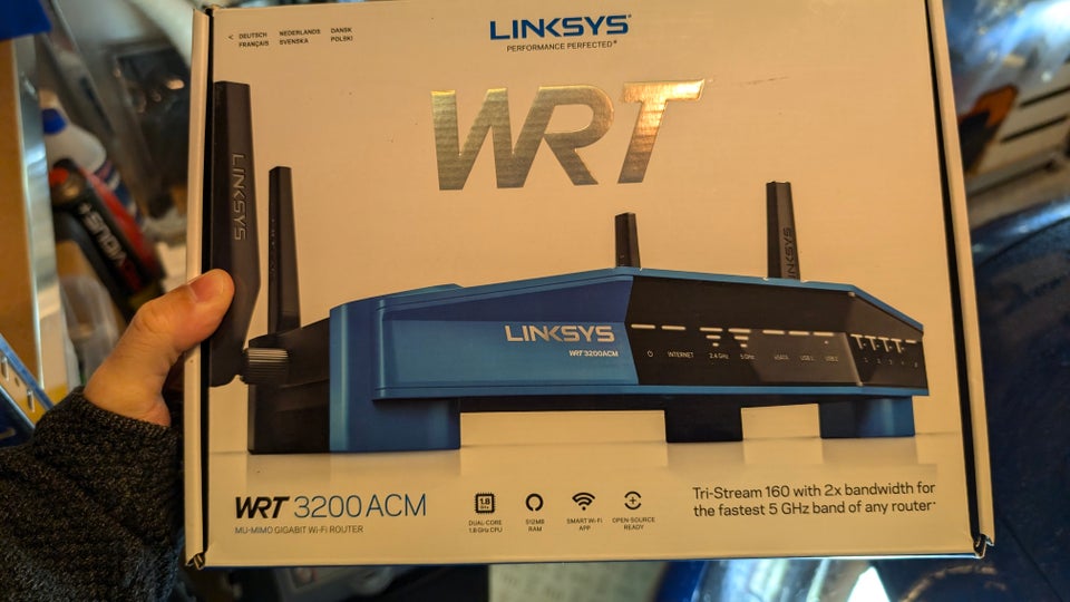 Router, wireless, Linksys