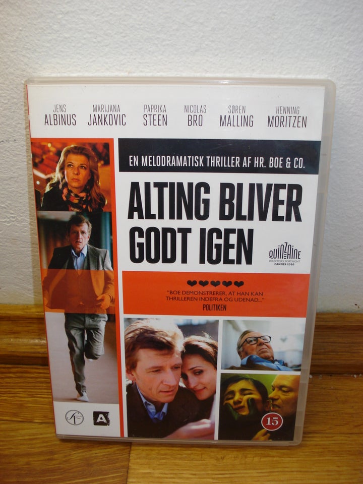 Christoffer Boe film, DVD, drama