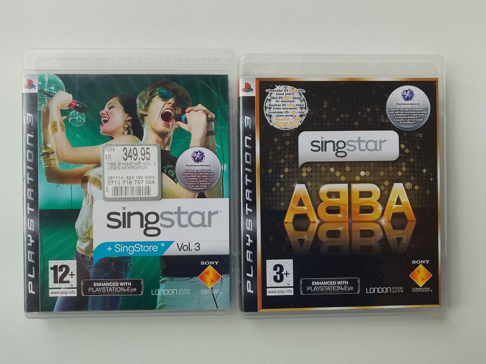 Singstar Vol 3 + ABBA PS3