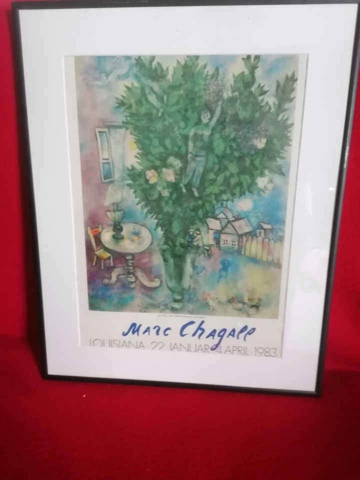 Udstillingsplakat Marc Chagall