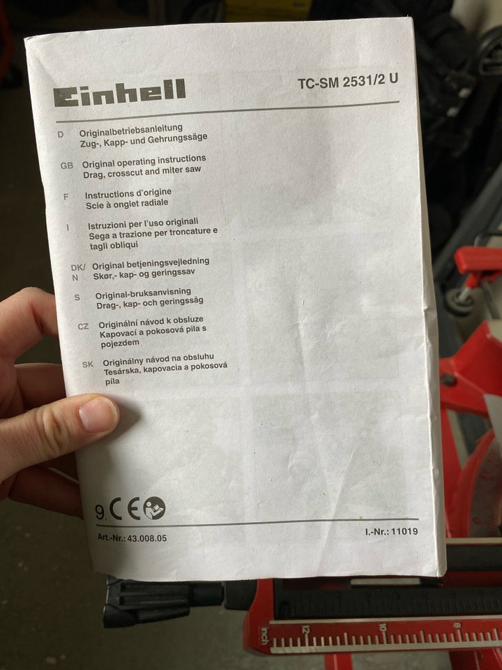 Kap- og geringssav Einhell