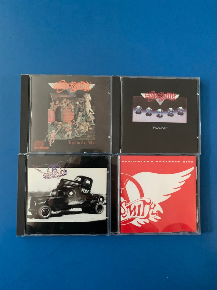 AEROSMITH: 4 CD ALBUMS, heavy