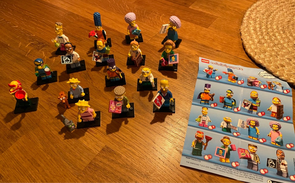 Lego Minifigures, Simpsons