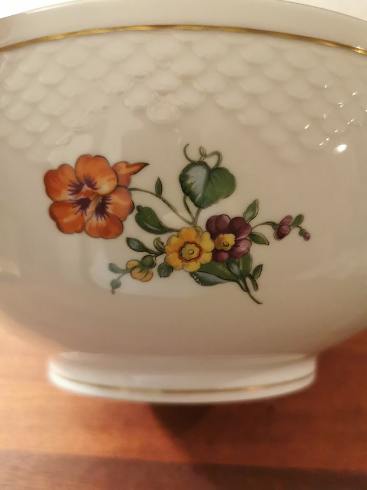 Porcelæn Bowle salatskål Bing og