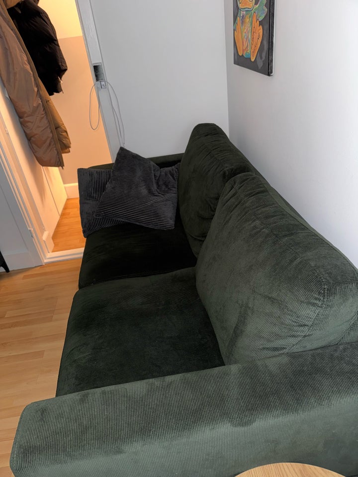 Sofa, fløjl, 2 pers.