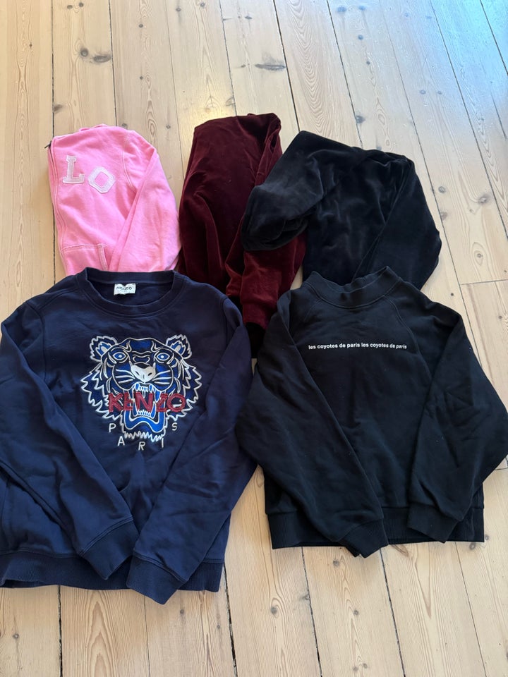 Sweatshirt, 3 hoodie og 2