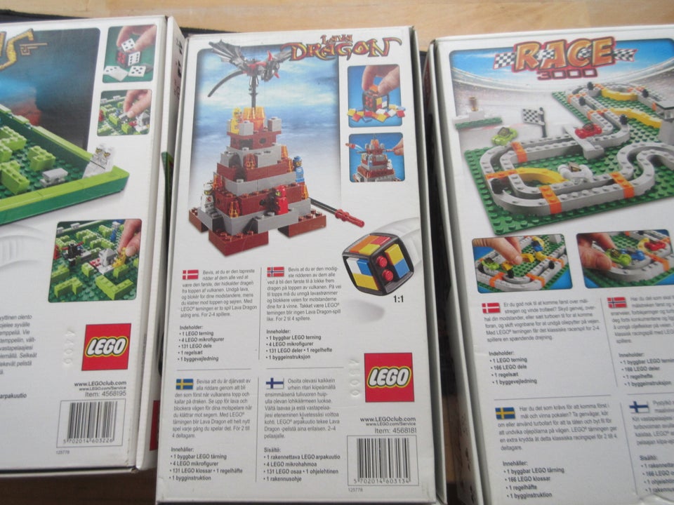 Lego andet LEGO VINTAGE SPIL