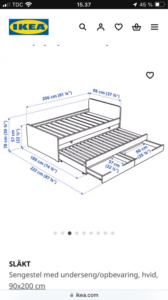 Enkeltseng, Ikea Släkt